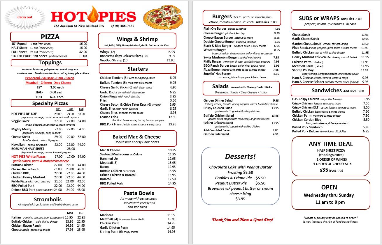 Hot Pies Pizzeria
